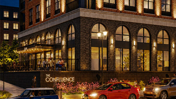 The Confluence Plaza in Easton, PA